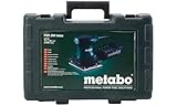 Metabo Sander FSR 200 Intec (600066500) Kunststoffkoffer, Schleifplatte: 114 x 102 mm (1/4 Sheet) , Schwingzahl bei Leerlauf: 26000 /min, Nennaufnahmeleistung: 200 W